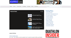 Desktop Screenshot of duathlon.com